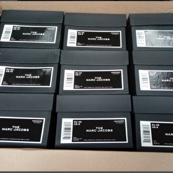 Marc Jacobs | The Slide In Navy With Logo NEW - Picture 6 of 8